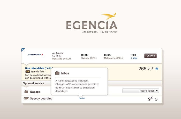 egencia - expedia corporate
